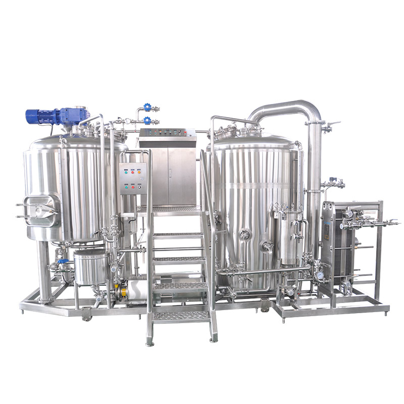 500 litres offre spéciale équipement de brasserie pilote en acier inoxydable chauffage électrique deux navires système de brassage de bière de brasserie